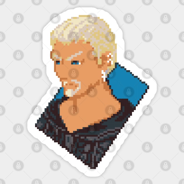 Organization XIII Luxord Pixel Art Sticker by inotyler